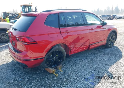 2024 Volkswagen Tiguan 2.0T Se R-Line Black из США, поврежденный, VIN 3VV8B7AX3RM228765